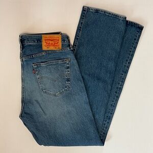Vintage Levi's 501s from 1990s, W 34 L 34 Button Fly